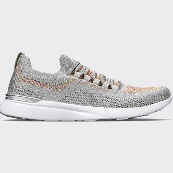 APL TechLoom Silver / Multi Breeze Knit Trainers - Picture 7 of 15